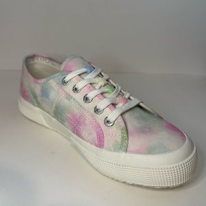 Superga  Womens 2750 Tye Dye Star Beads Size 7.5 Shoes Sneakers S8115ZW
